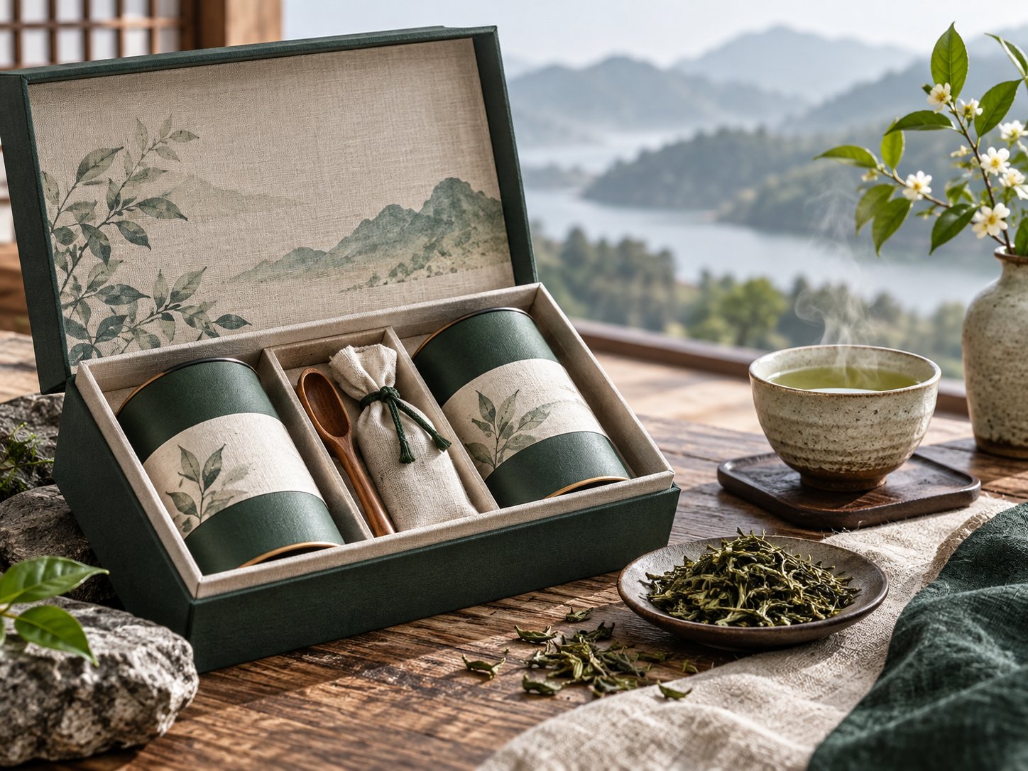 雅致茶礼与品牌礼盒展示